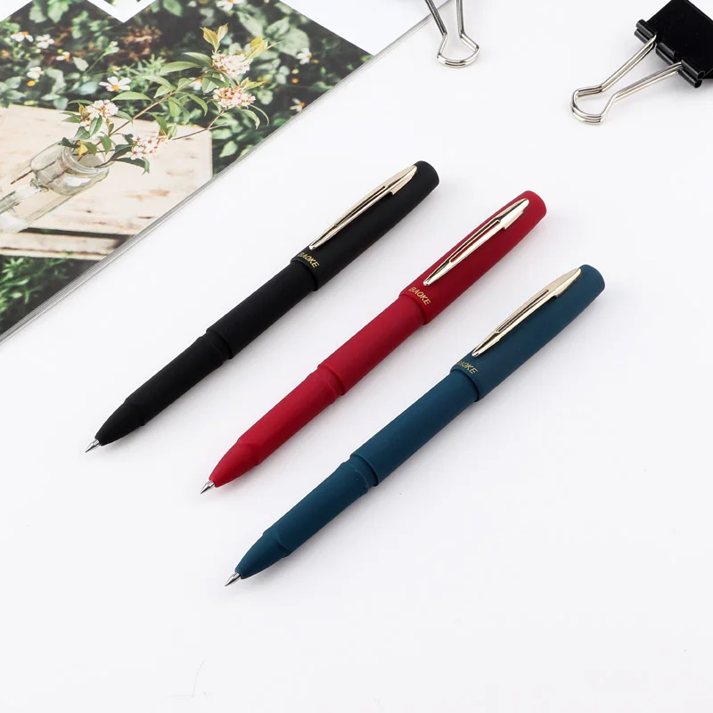 BAOKE 0.5mm/0.7mm/1.0mm Gel Pen High Capacity Office Pen PC1828/PC1838/PC1848 4