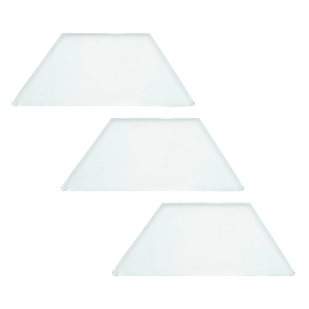 3Pcs 광학 유리 렌즈 교육 장치 중학교 물리학 실험 도구 실험실 과학 교육 보조 굴절 장치