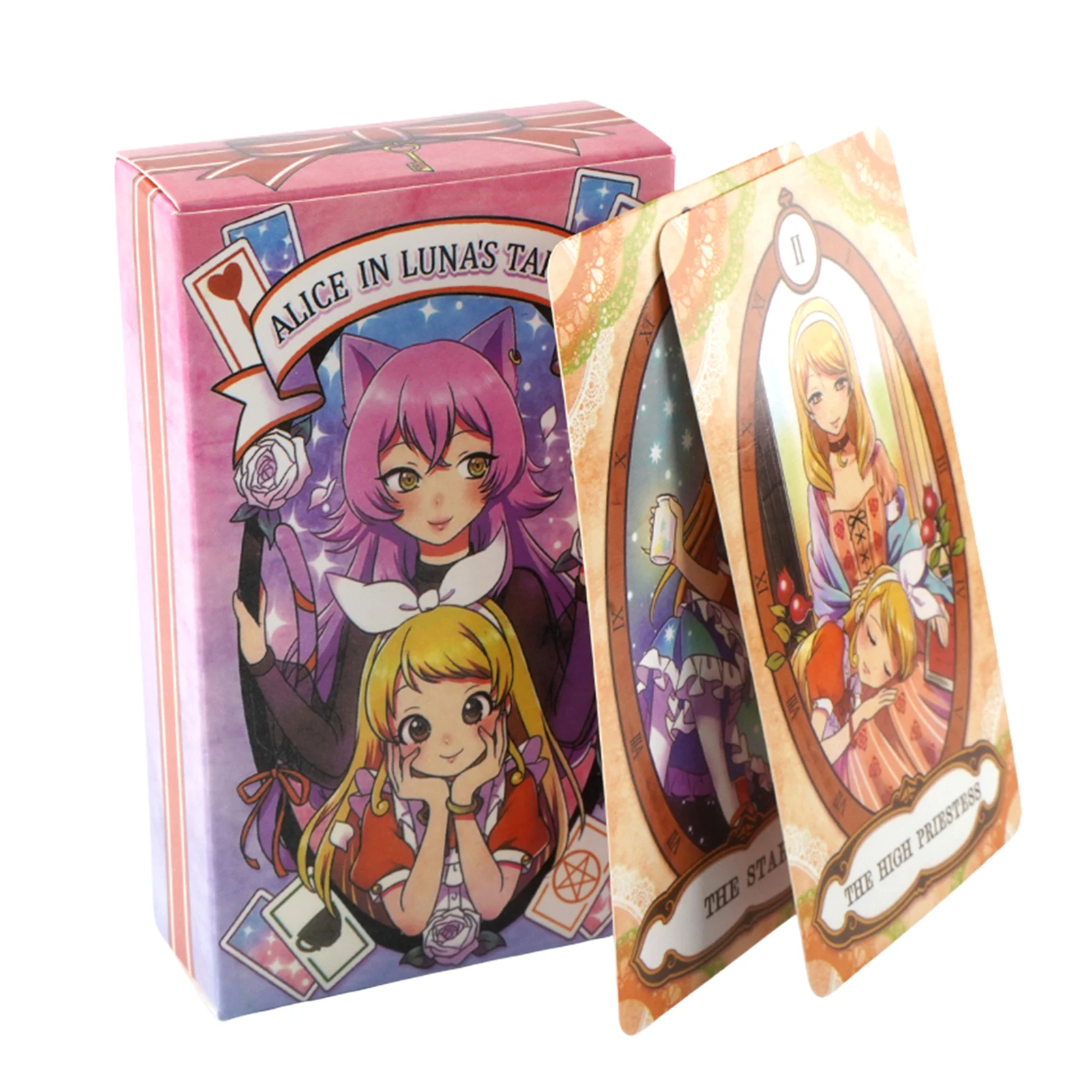 ALICE IN LUNA'S Tarot Decks English Version Tarot Cards For Beginners Fortune Telling Card Deck Table Board Game For Family