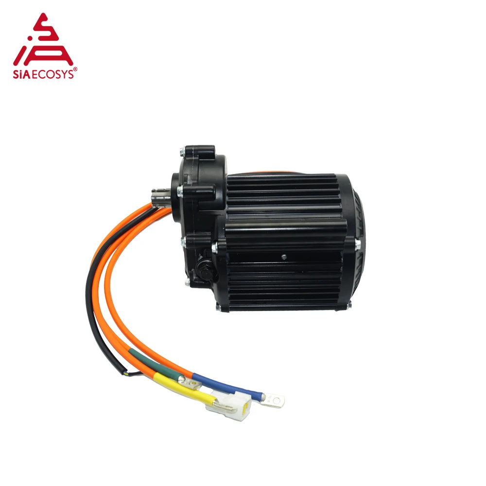 QS Motor QS120 60H 2000W V3 72V Mid Drive Motor with 1:2.35 Gearbox for Electric Motorcycle