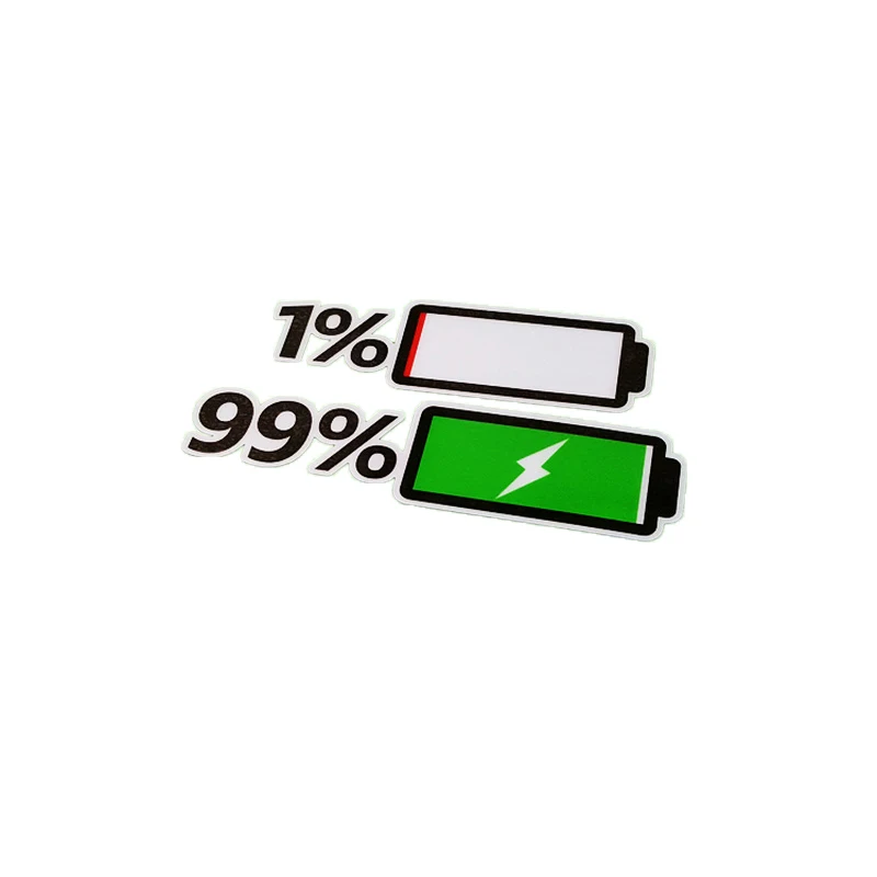 S353-1-Low-Battery-Funny-Stickers-for-Electric-Car-Motorcycle-Whole ...