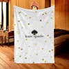 KateSpade Throws Blankets for Sofa Luxury Throw Blanket Fluffy Plaid Knee Blanket Oversized 200x300 Interior for Home Soft Nap & 1