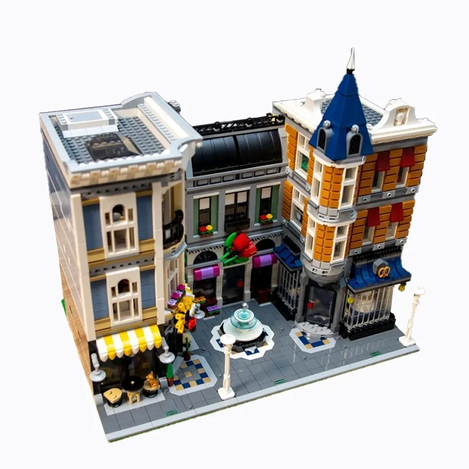 Street View Police Station Building Block Set