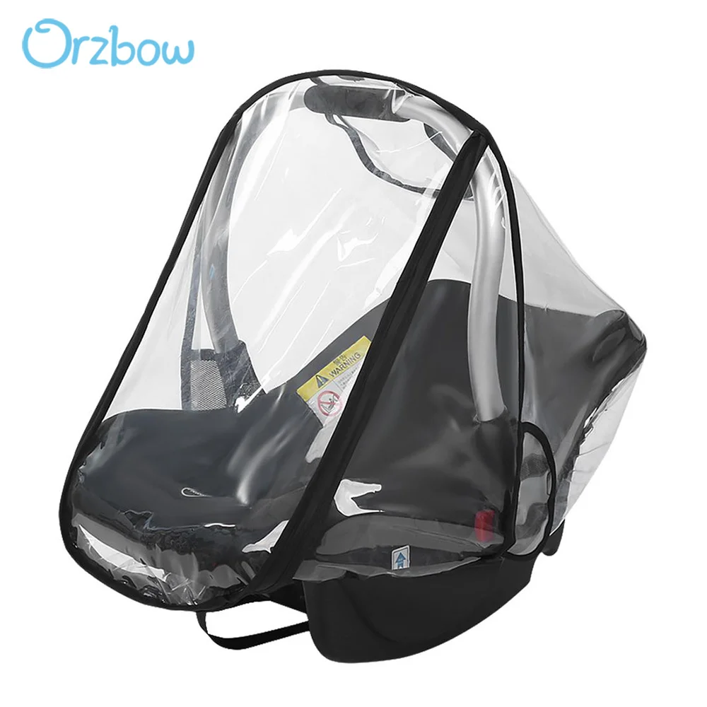 Orzbow Infant Car Seat Rain Cover Lightweight Waterproof Babies Car Seat Protector Breathable