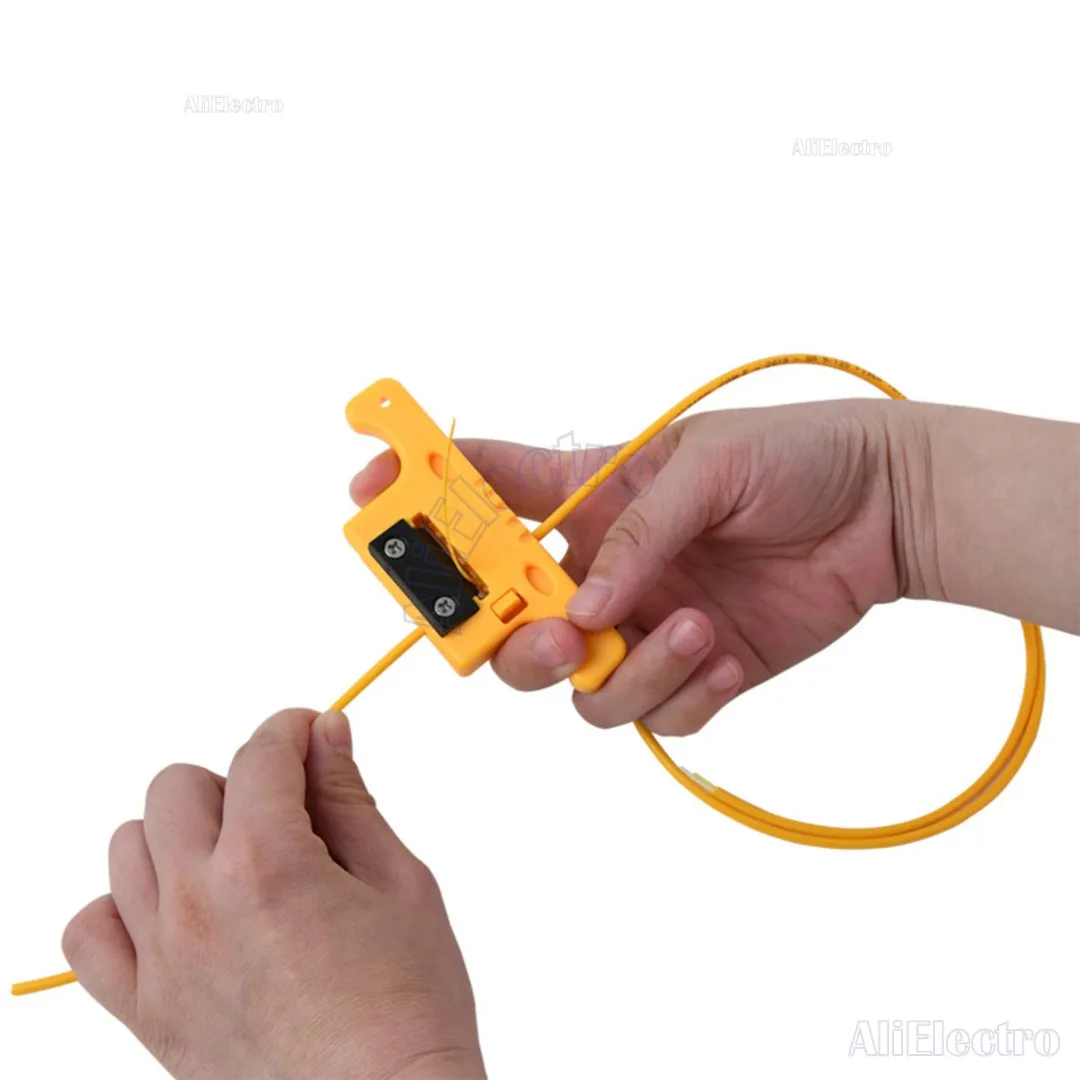 Fiber Optic Cable Stripping Tool For Mid-Span Access - 2-Piece Set For 1.9mm-3.3mm Tubes