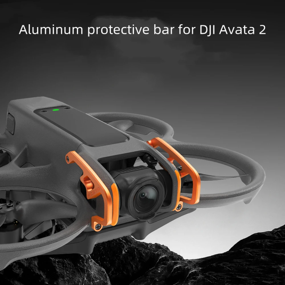 Bumper for Dji Avata 2 Aluminum Alloy Crash Bar Avata 2 Pan Tilt Lens Guard Bar