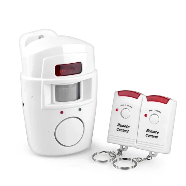 Home Smart Wireless Home Security PIR Alert Infrared Sensor Alarm system Anti-theft Motion Detector Alarm 105DB Siren 6