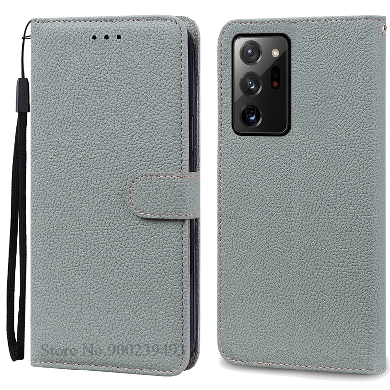 Leather Flip Wallet Case - Stylish Protection & Storage