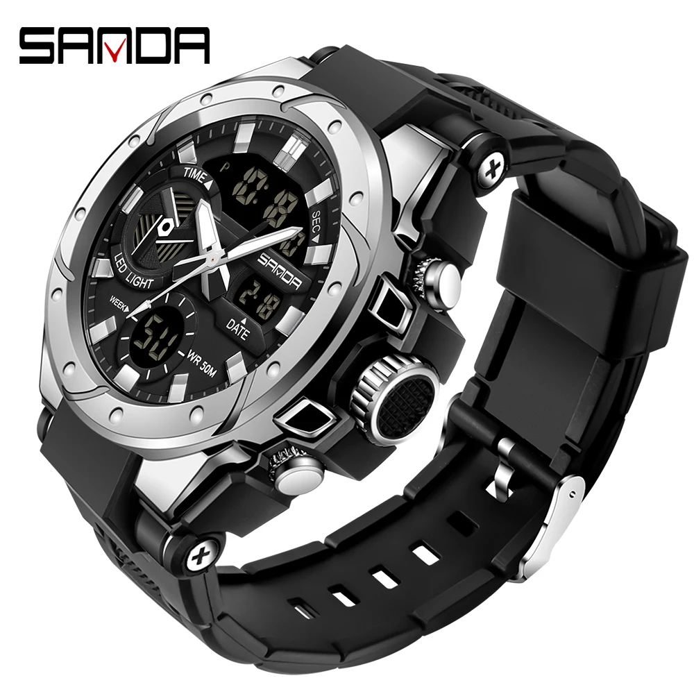 Men Tactical Military Watches G-Style Clock For Man Sport Watch Mens Brand Luxury Analog Shock Wristwatch Relogio Masculino 2024