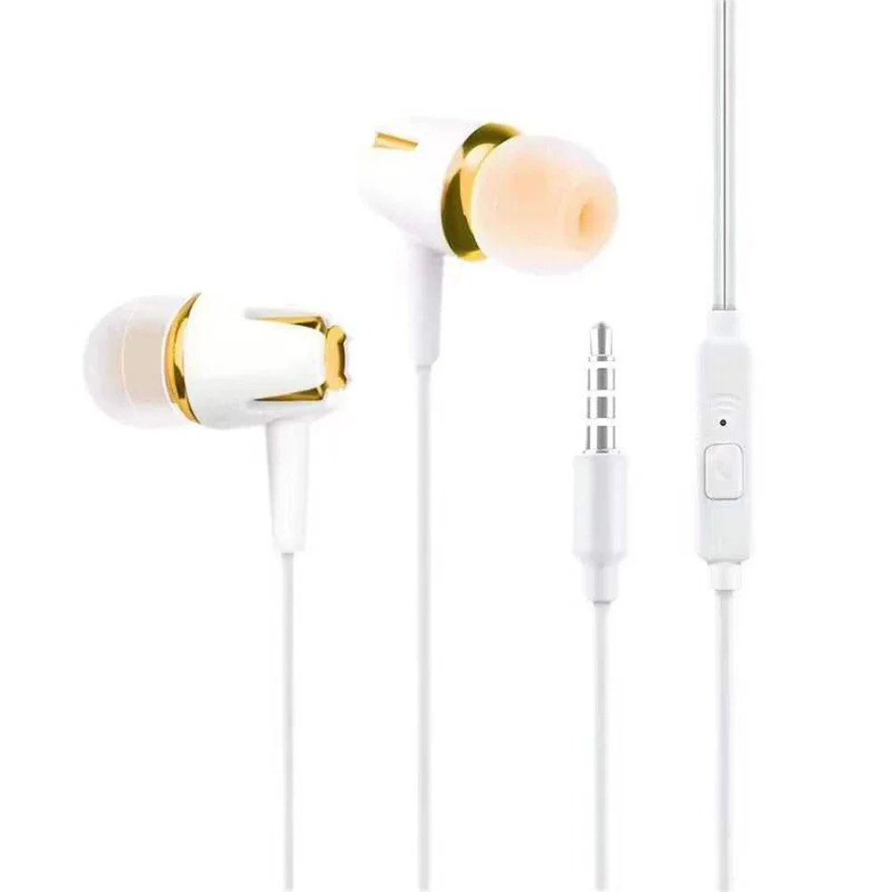 Noise Cancelling In-Ear Stereo Earbuds with Mic
