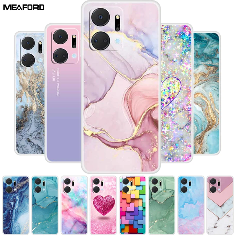Per Honor X7 X7a X7b Custodia Cover Antiurto Morbido TPU Paraurti