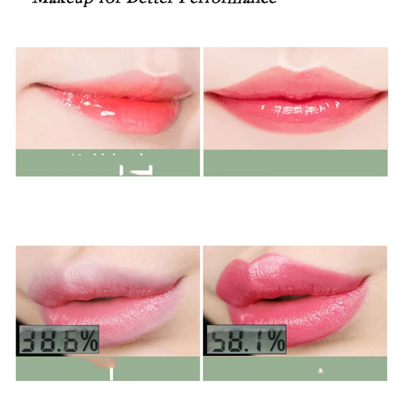 12PCS Moisturizing Aloe Color Changing Lipstick Long Term Moisturizing and Moisturizing Lipstick Lip Color Lip Care 4