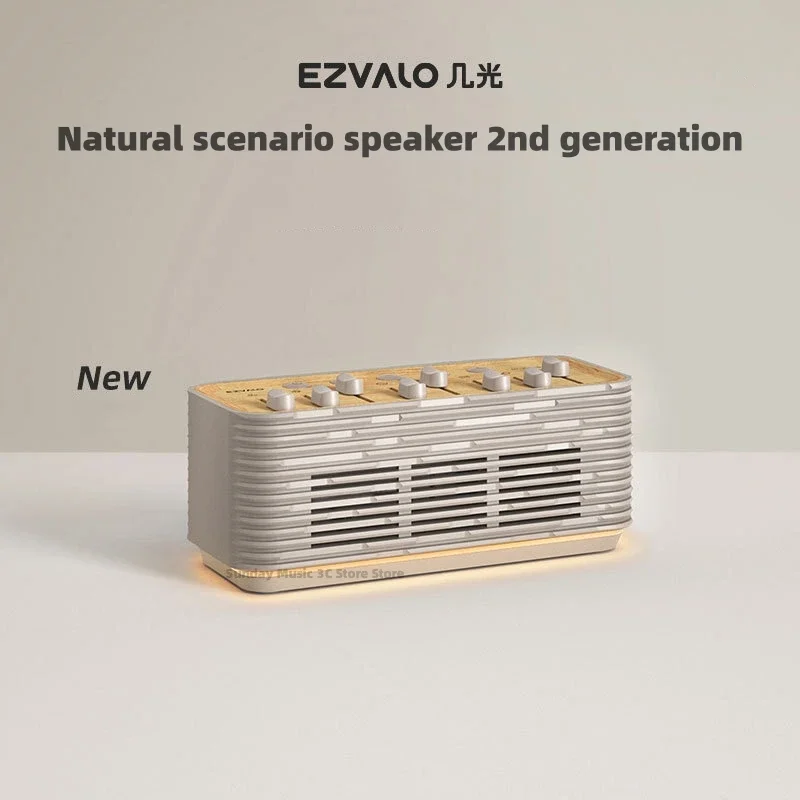 EZVALO Natural Scenery Speaker Bluetooth Speaker Upgrade Wireless Version Home Camping Equipment Mini Music Center