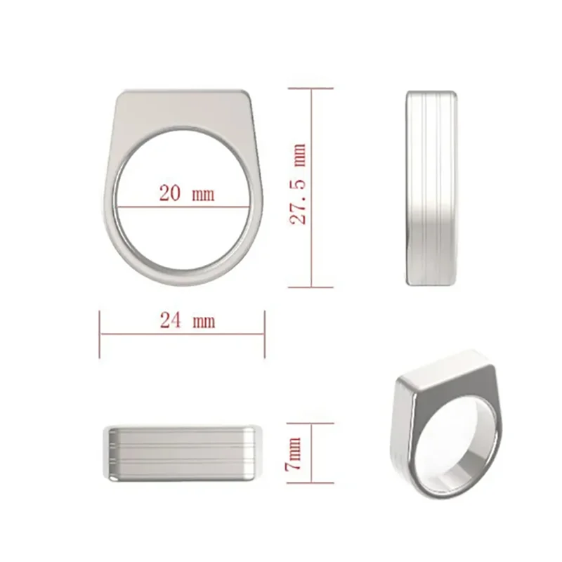 New Titanium Steel Invisible Body Protection Ring Multi-Purpose Emergency Jewelry Accessories The Best Gift For Men And Women 4