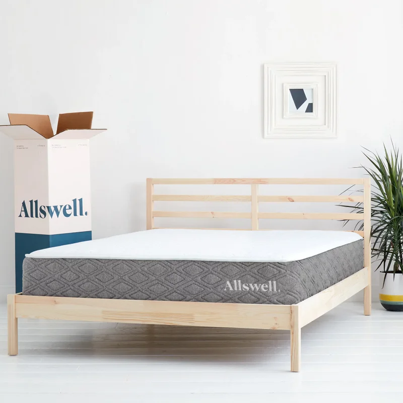 

Роскошная кровать Allswell в коробке, гибридный матрас, королева