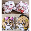NIKKE GODDESS OF VICTORY Role Doro Plush Cushion Back Pillow Cartoon Cute Yellow Dog Stuffed Irregular Pillow Anime Kid Gift 1