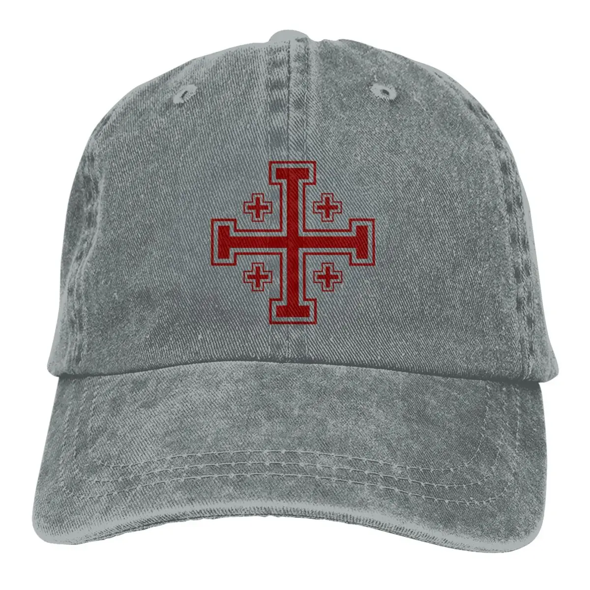 

Summer Cap Sun Visor Free Crusader Hip Hop Caps Eastern Orthodox Pattern Cowboy Hat Peaked Hats