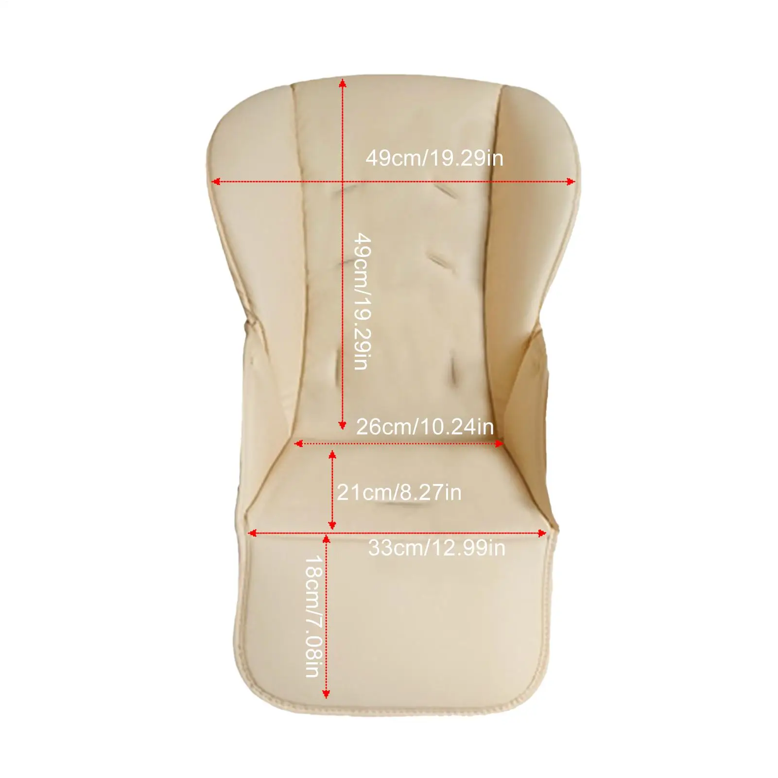 하이 체어 커버 교체 어린이 안전 식사 액세서리 소년 소녀 아들들을 위한 식사 좌석용 PU 가죽 패딩 쿠션