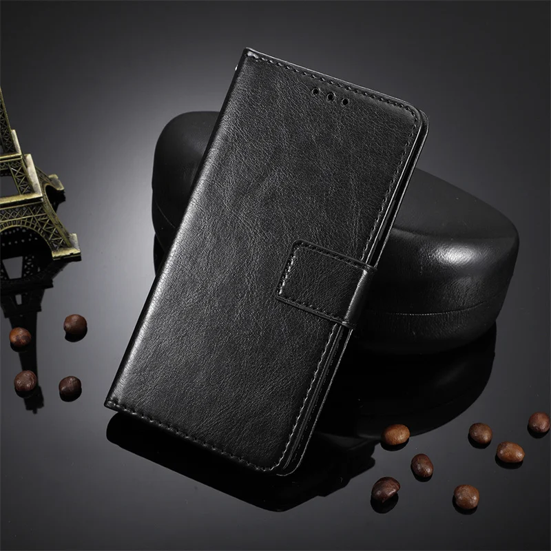 Luxury Crazy Horse Leather Case Skin in PU