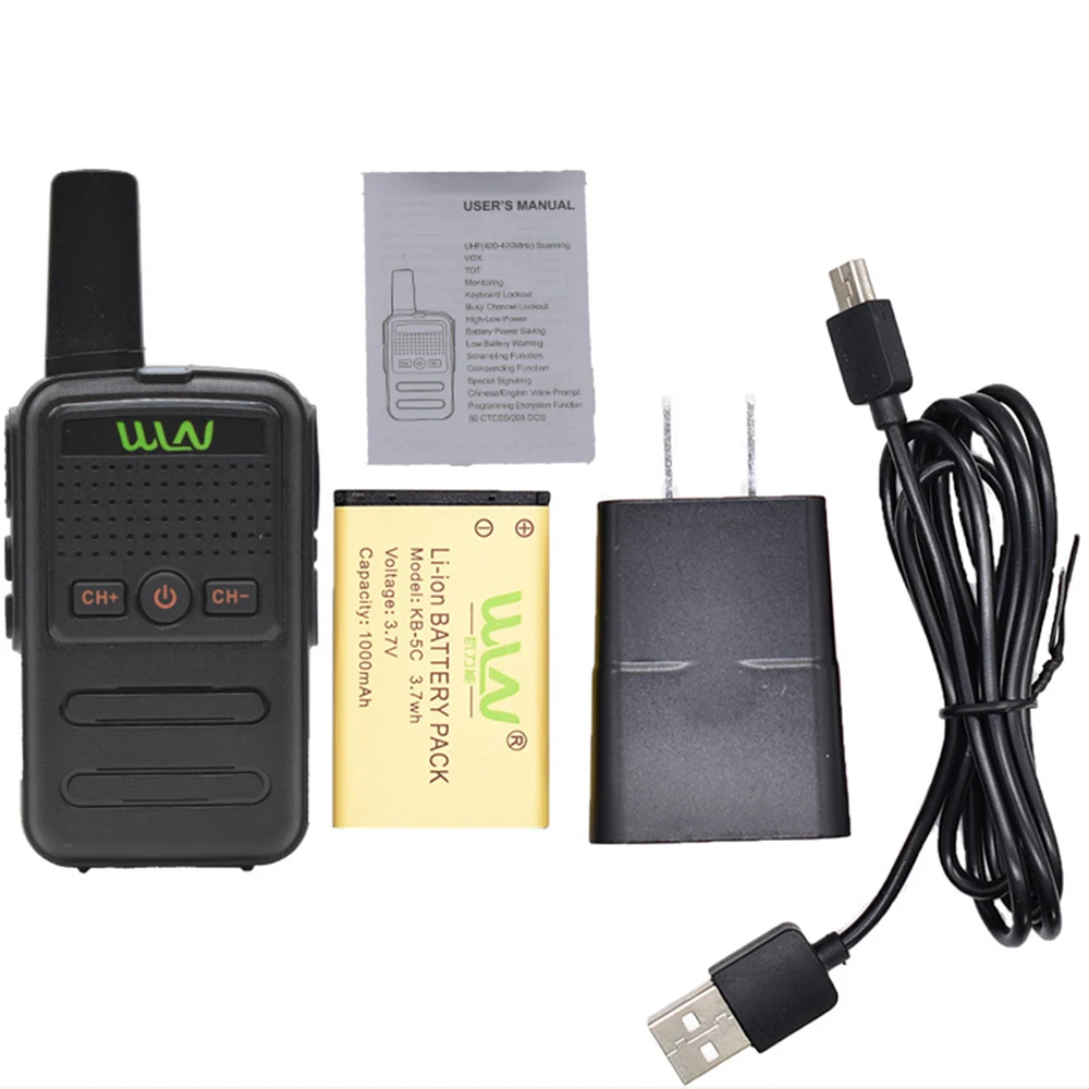 Walkie-talkie mini outdoor handstand walkie-talkie for restaurant hotel guesthouse exhibition  hf transceiver