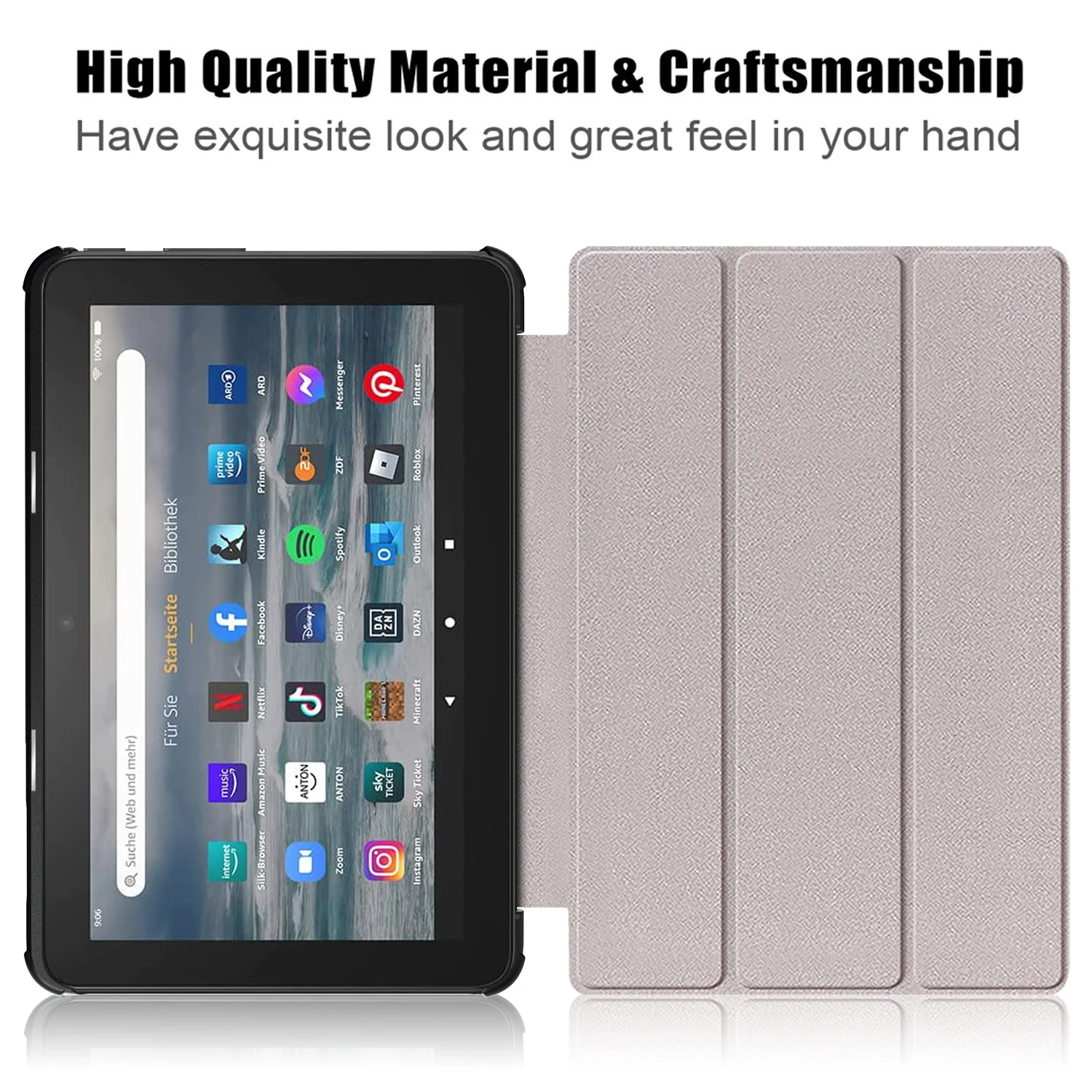 Premium Folding Magnetic Cover for Tablet - Sleek and Durable Protection