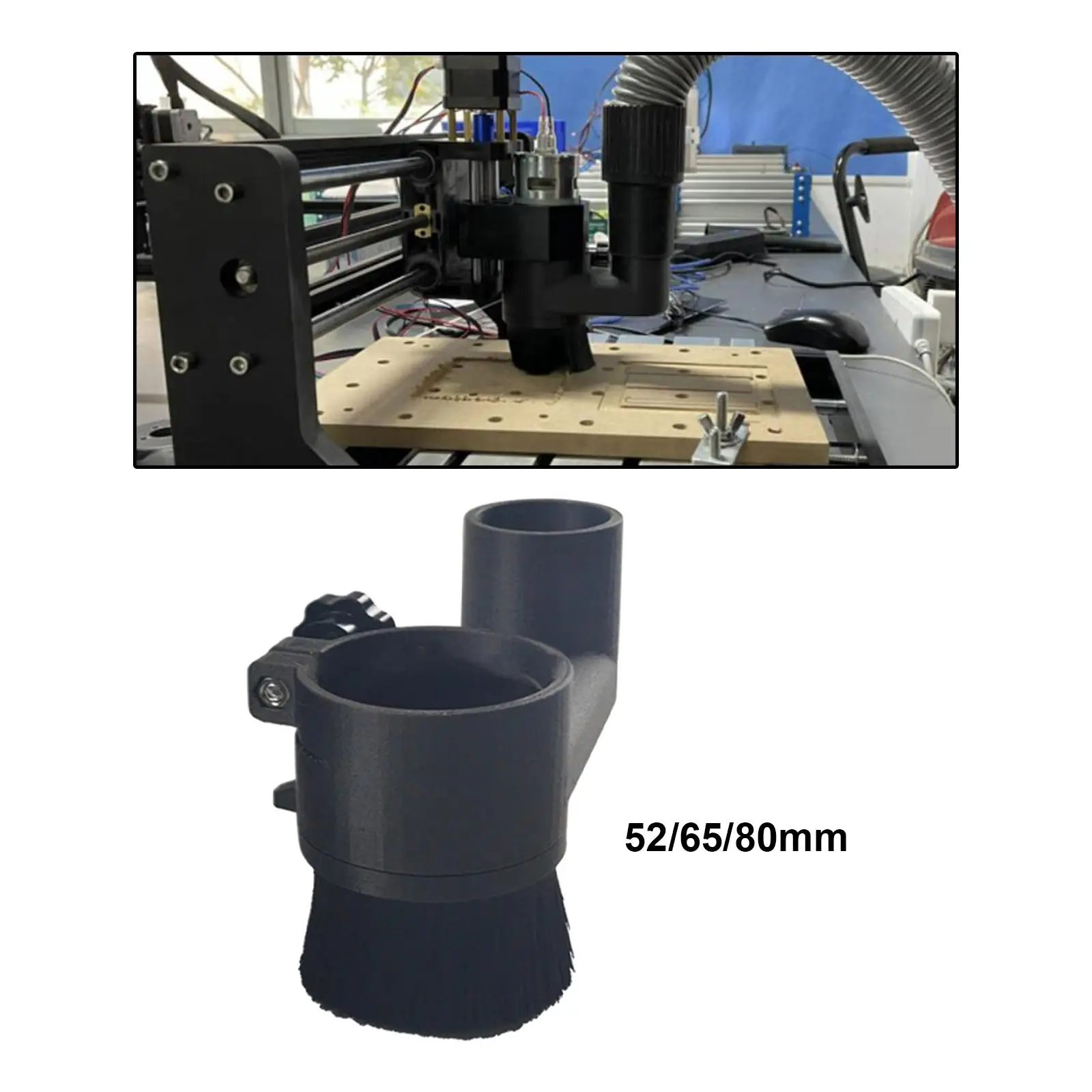 CNC Engraving Machine Accessories Spindle Dust  Vacuum Cleaner Spindle for 775/52mm/65mm/80