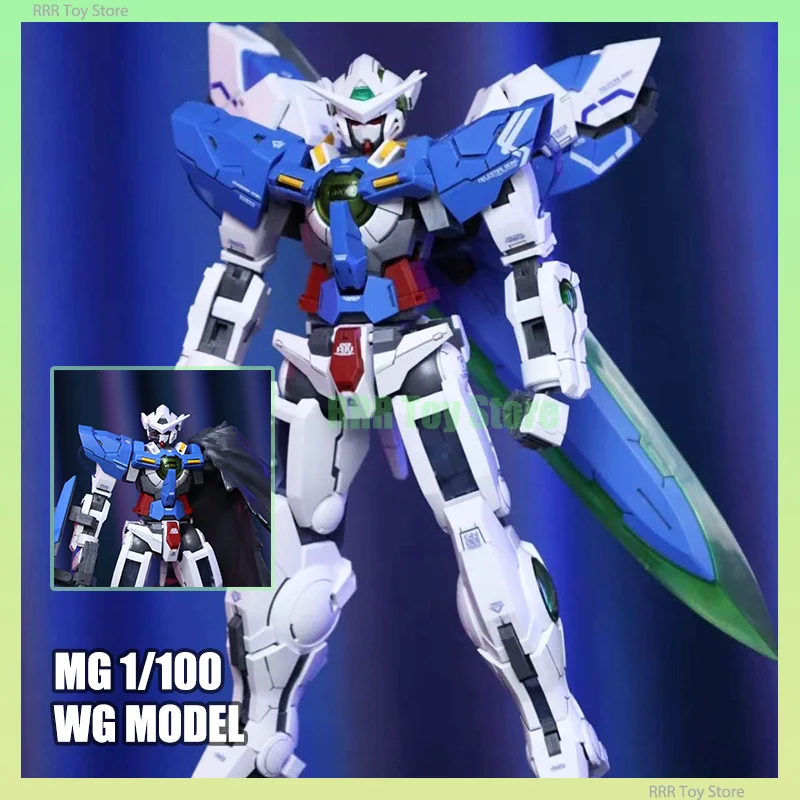 In Stock WG Model MG 1/100 DEVISE Exia 00 Assembly Model Kit 2IN1