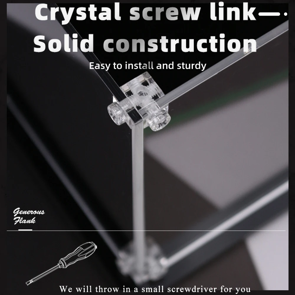 Acrylic display box for lego 10337 display case for Lamborghini Countach building block dustproof clear model car storage box 4