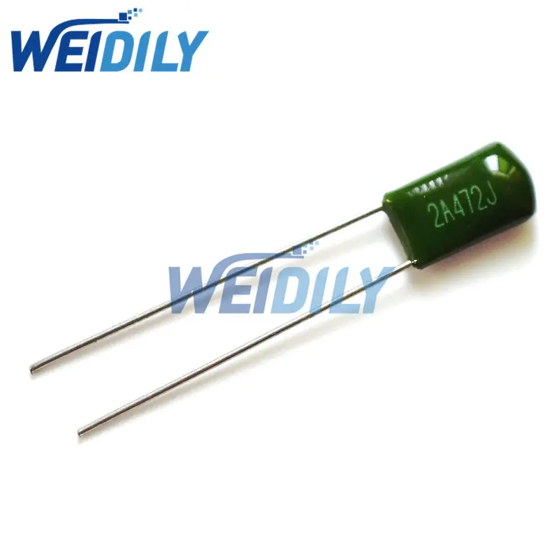 Polyester Film Capacitor Assorted Kit 180PCS 18value*10pcs Contains 2A104J 2A332J 2A472J 2A103J 2A333J 2A473J 2A563J 2A223J polyester film capacitor
