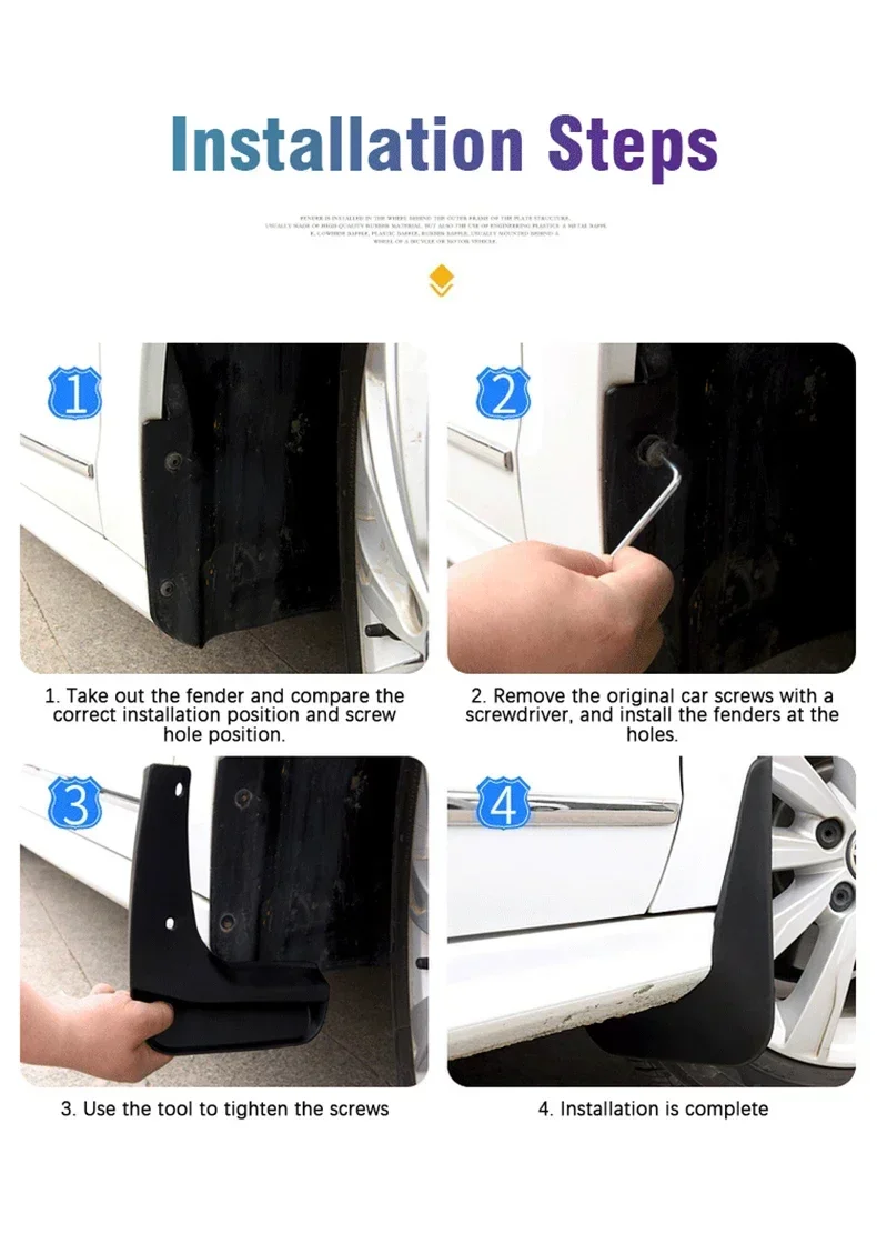 쿠프라 타바스칸 악세서리 폭스바겐 VW ID용 머드 플랩 UNYX 06 2024 2025 2026 머드가드 스플래시 가드 펜더 자동차 액세서리