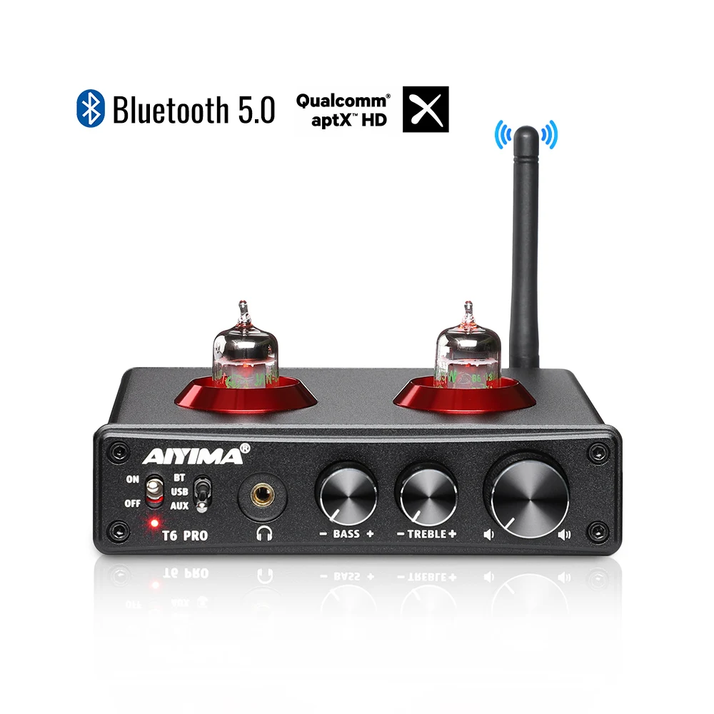 

Предусилитель AIYIMA Audio T6 pro Buletooth, усилитель для наушников HD, ПК, USB, ЦАП, система для домашнего кинотеатра