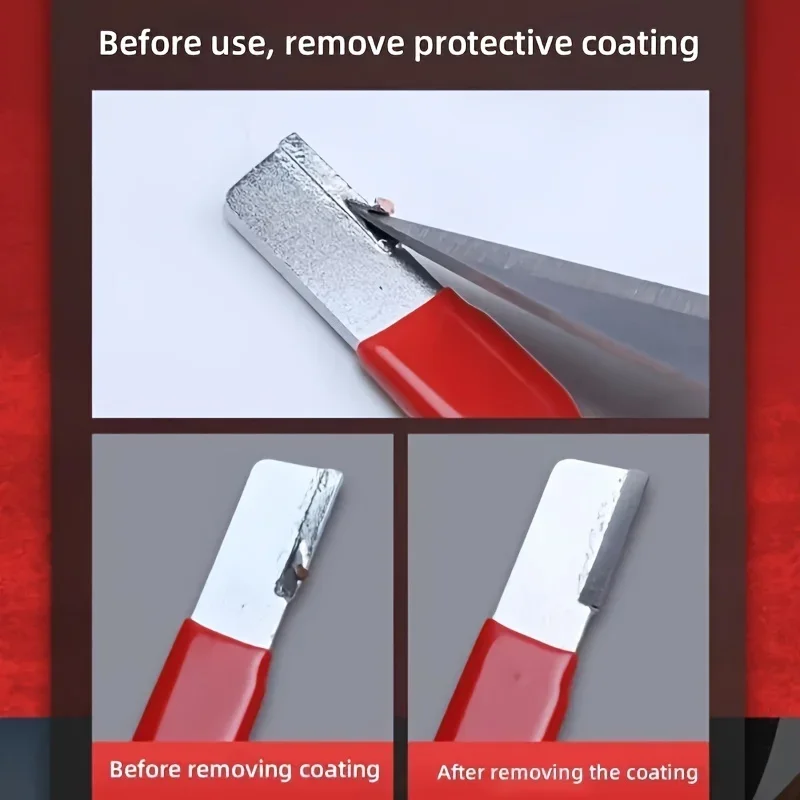 Using sharpener to restore garden shears edge