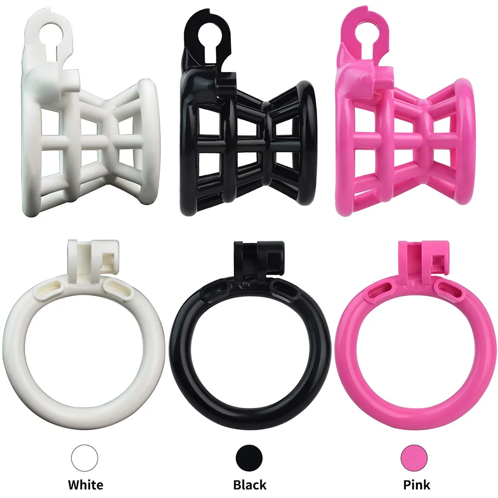 Penis Chastity Cage FRRK Hollow Streamline Male Chastity Cage for Men Stainless Steel Chastity Belt Cock Lock Penis Rings Adults Toy Femboy Sex Shop