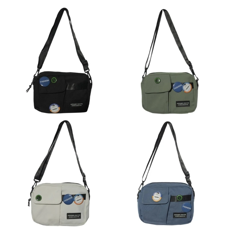 

2023 New Harajuku Nylon Bag for Women Men Crossbody Bag Shoulder Bags Tote Large Capacity Casual Bags