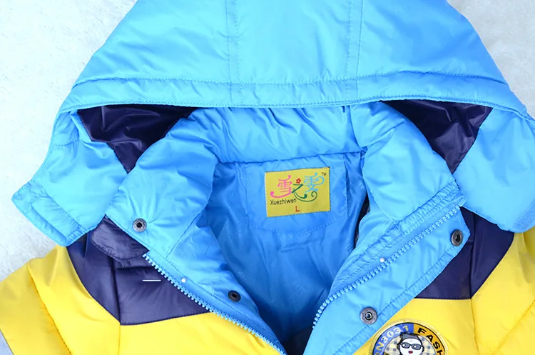Winter Keep Warm Boys Jacket Long Style Thick Coat Kids Children Hooded Outerwear Clothes kids jackets