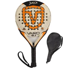 (Spot) 2022 New Racket Pala Padel Carbon Fiber Tennis Racket Outdoor Sports Equipment for Men and Women Board Racket with Bag