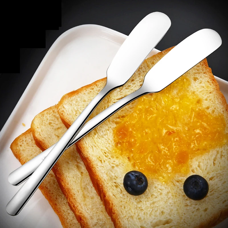 Butter Knife 2/4/6pcs Stainless Steel Butter Knife household cheese chocolate cheese butter jam knife