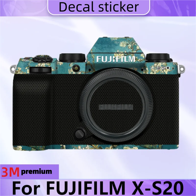 Per Fujifilm X-S20 Adesivo Per Fotocamera Decalcomania Protettiva In Vinile Pellicola Protettiva Antigraffio Xs20 X S20