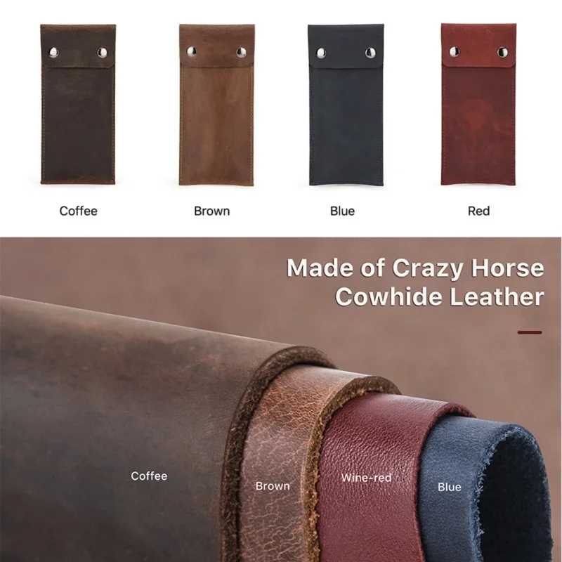 

Cowhides Watch Box Portable Single Watches Travel Case for Men Women Jewelry Accessories Display Case Gift for Husband