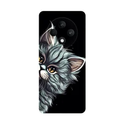 Funny Cute Silicone Soft Back Case - Shockproof Bumper for Reno 12 FS (12)