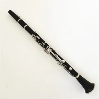 Small Bore Dimension Hard Rubber Material Professional Bb Clarinet