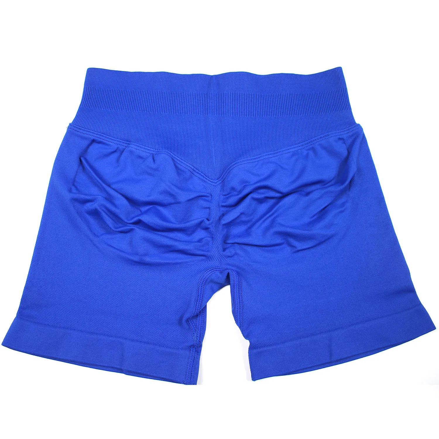 No Logo Impact Shorts 4.5" Seamless Low Ribbed Band Yoga Gym Women Sports Flex Scrunch Bum Seam Soft Feel Workout Booty Squat 5