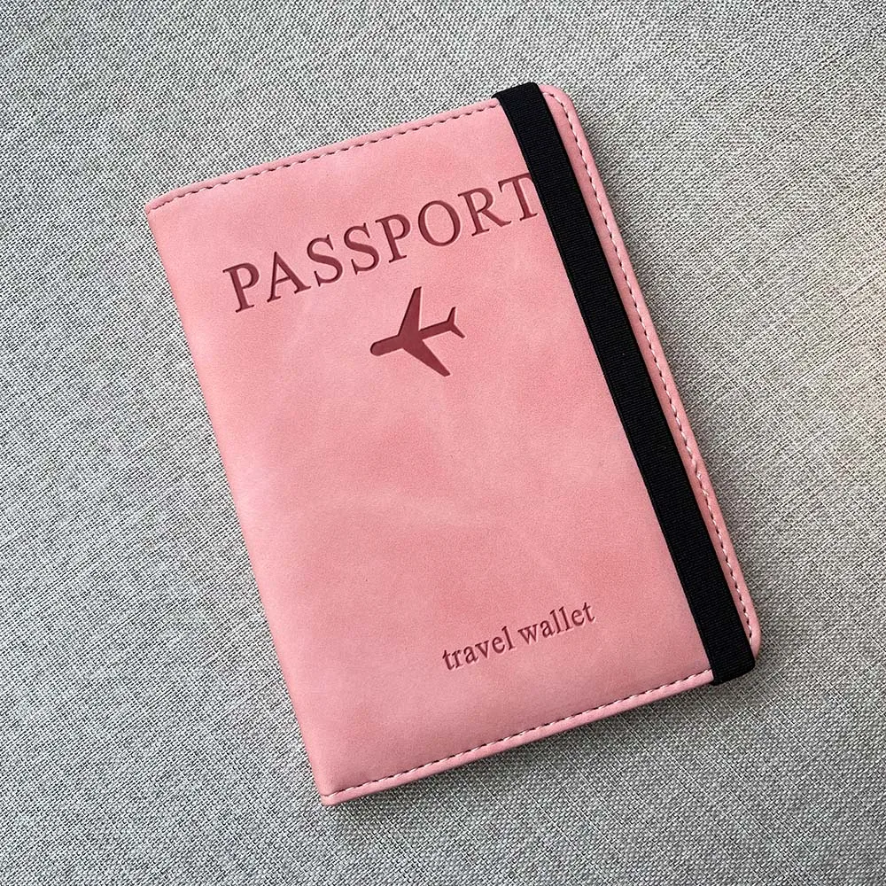 Customized Designer Passport Cover with Elastic Band