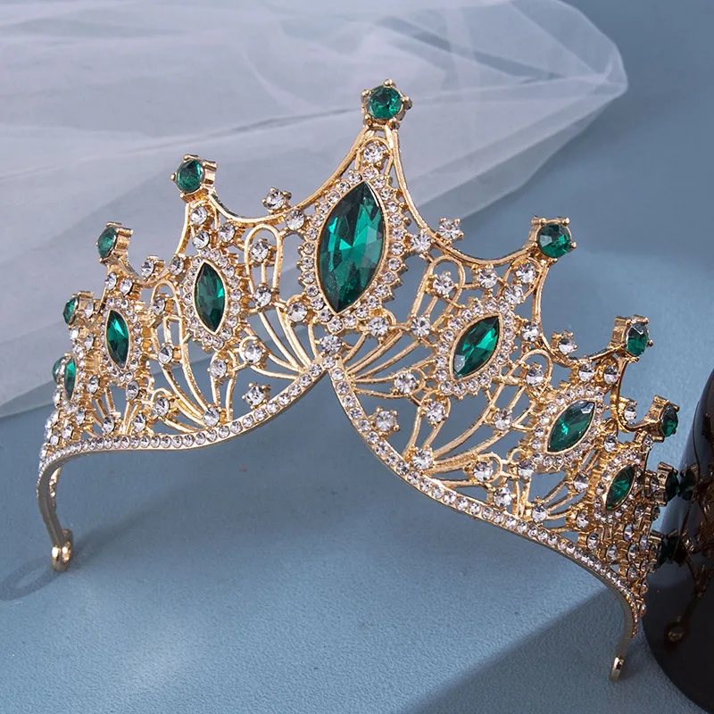Bridal Hair Accessories Hair Accessories Bride Rhinestone Crown Tiara Party Princess Dress Accessories 1pc