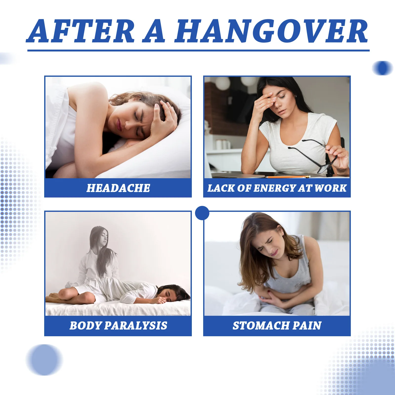 6pcs hangover cure patch drunk relief anti-alcoholism reduce alcohol damage protect liver herbal sticker