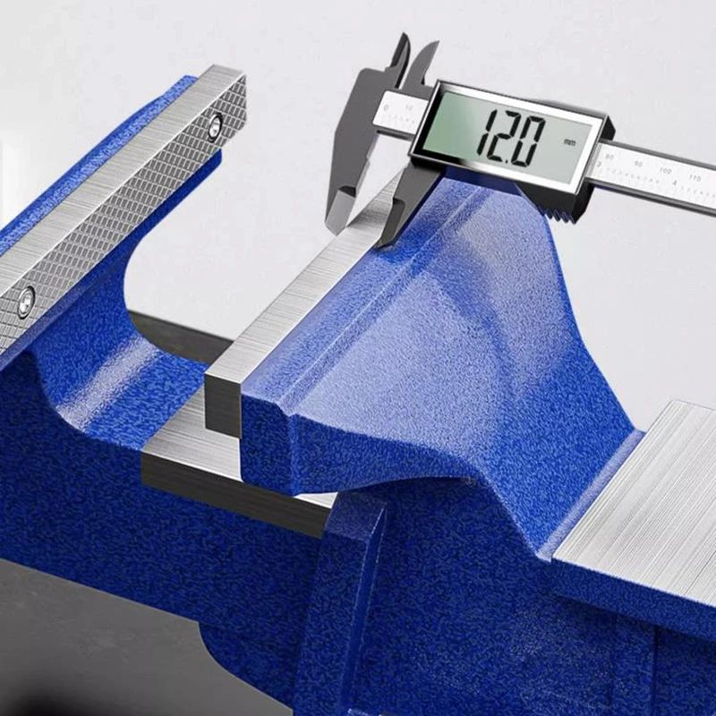 4'' Universal Bench Vice Machine Vise Clamp Heavy Duty Multifunction Jig Tools for DIY Table Use Clamping Force 10Kn 2