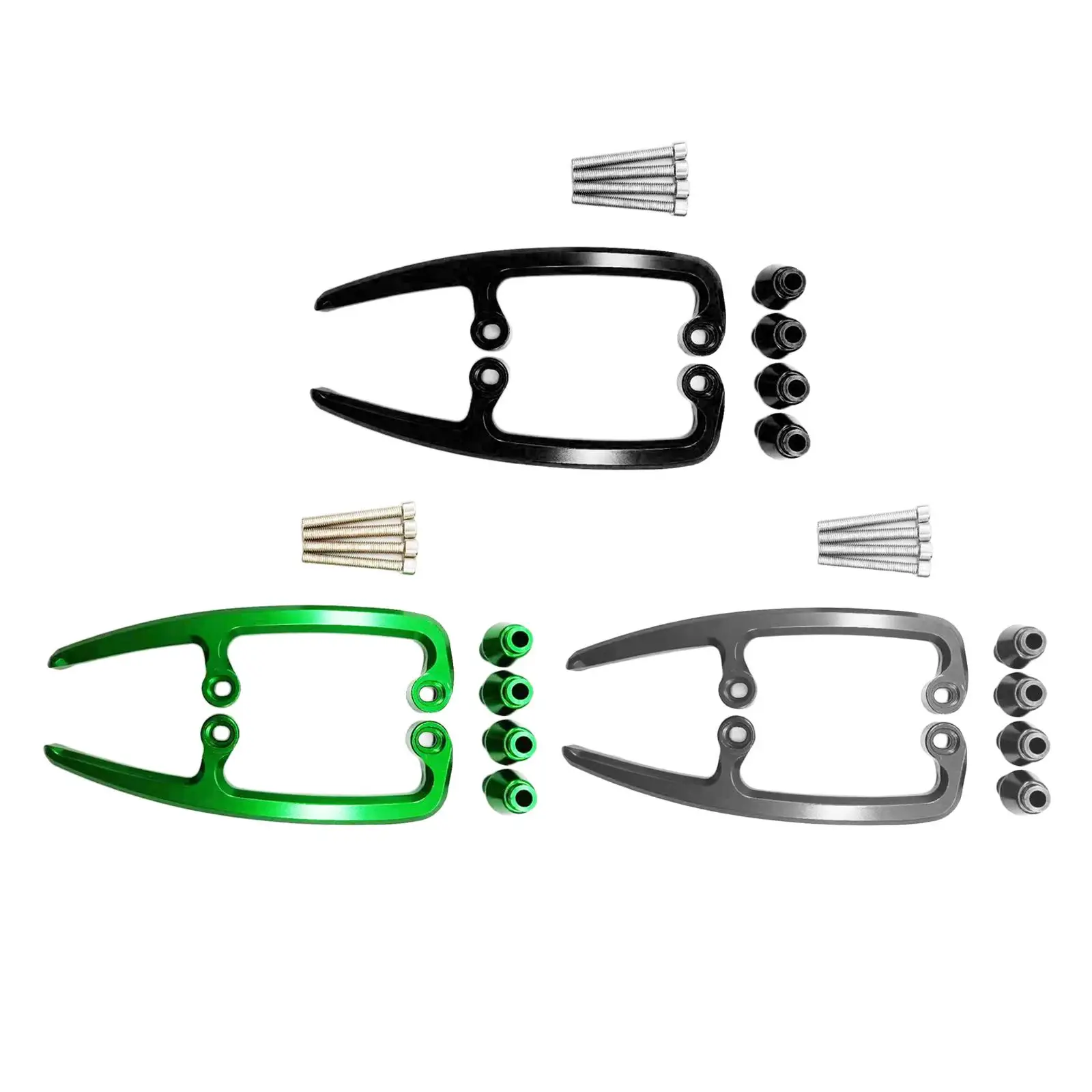 

Подлокотник для пассажирского сиденья мотоцикла, ручка из алюминиевого сплава, поручни для Kawasaki 17-19, 2 шт.