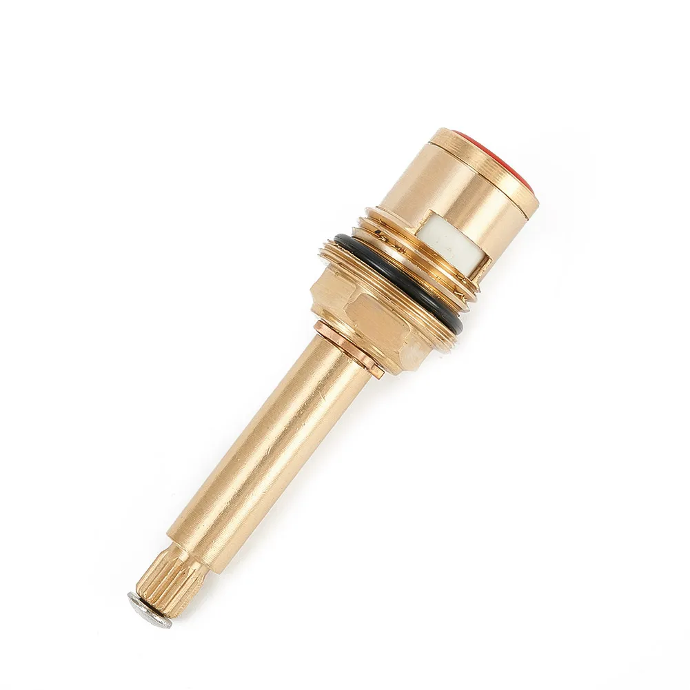 1pc Shower Bath Tap Valve Extension Rod Hot Water Valve Core Cartridge Quarter Turn Flow Long Tall Stem Insert 20 1/2