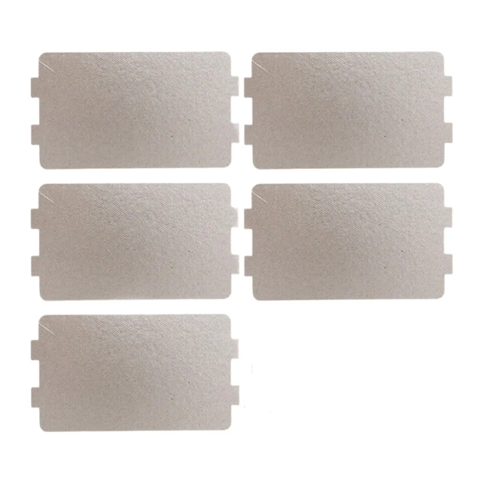 Microwave Oven Mica Plates Microwave Accessories Sturdy Insulation Sheet Multifunction for Household Oven 5 Pieces