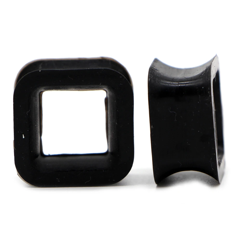 Pair Silicone Ear Plug Gauges Earrings Women Men Ear Plug Flesh Tunnel Piercing Expander Ear Stretcher Piercing Jewelry 4mm-25mm
